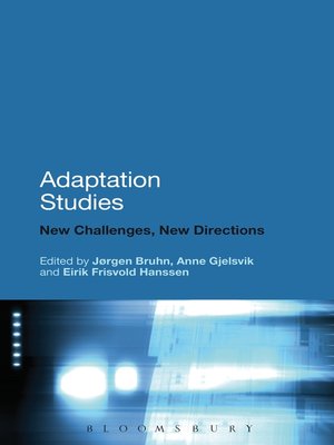 cover image of Adaptation Studies